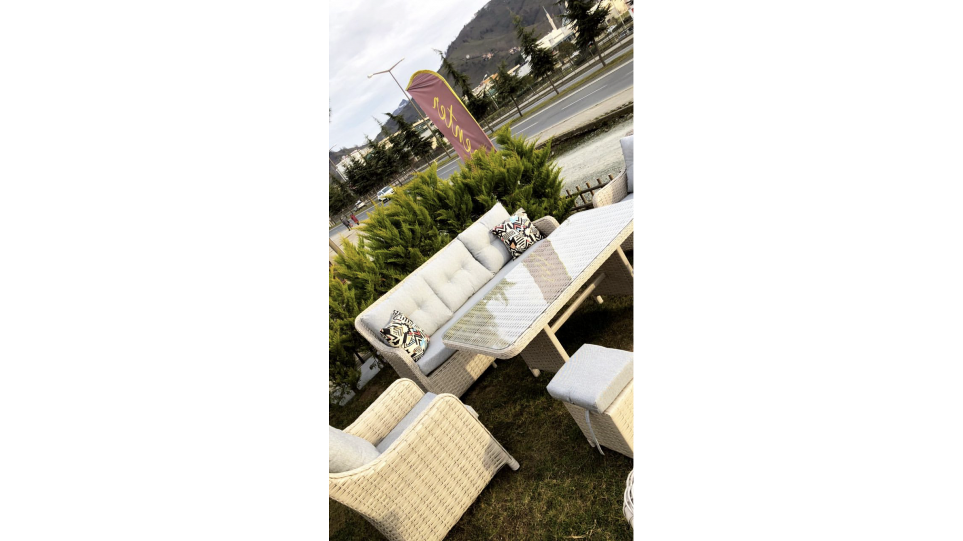 oturma grubu rattan takım