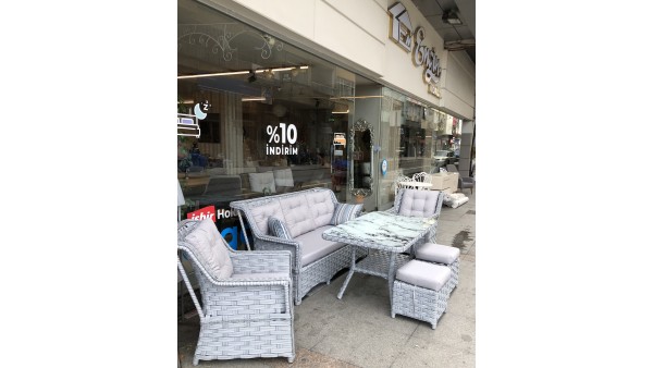 Rattan Balkon Bahçe
