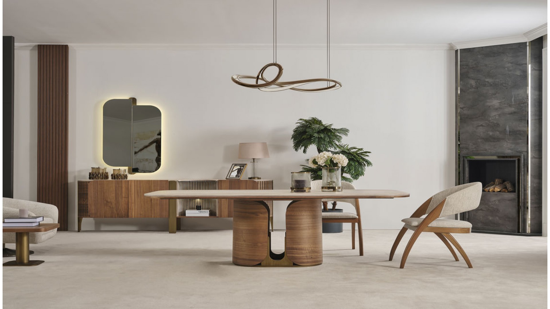 Bronze Yemek  Odası