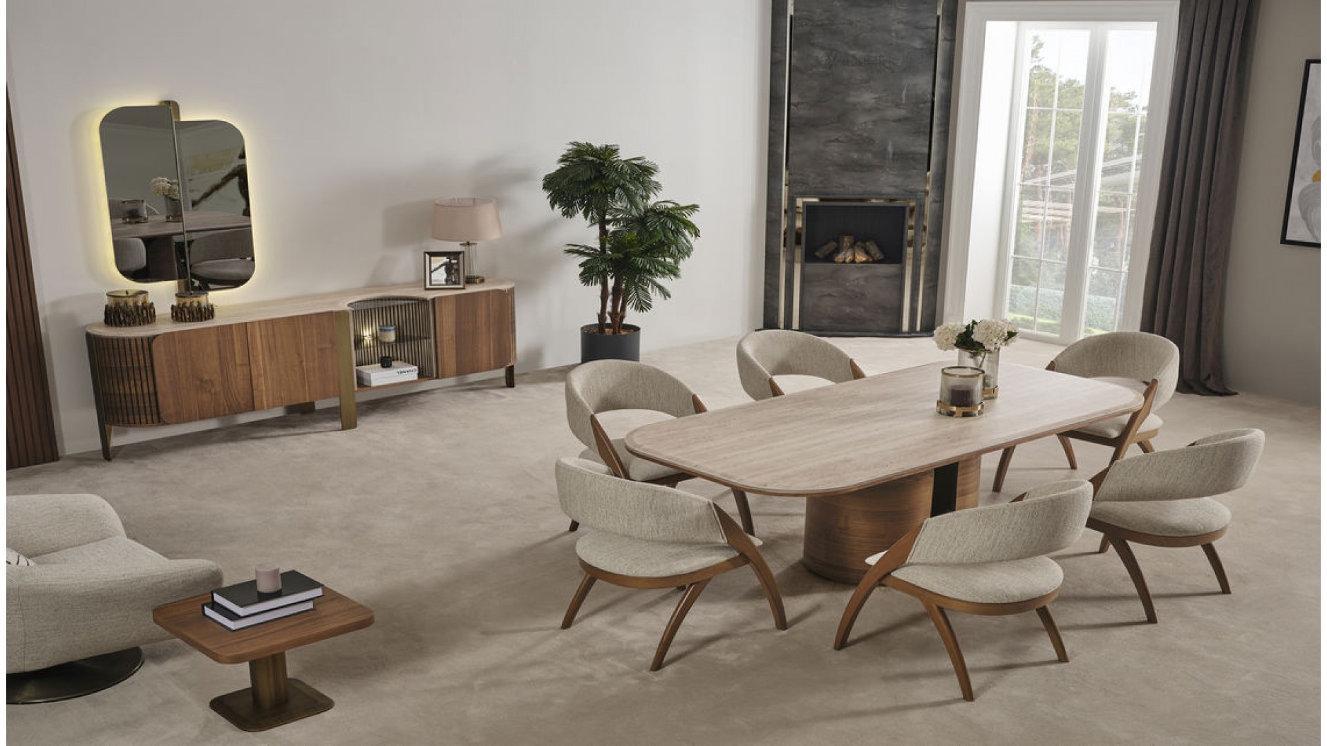 Bronze Yemek  Odası